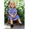 Dolls School Summer Dress Many Colours