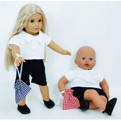 Dolls Navy P.E. Shorts