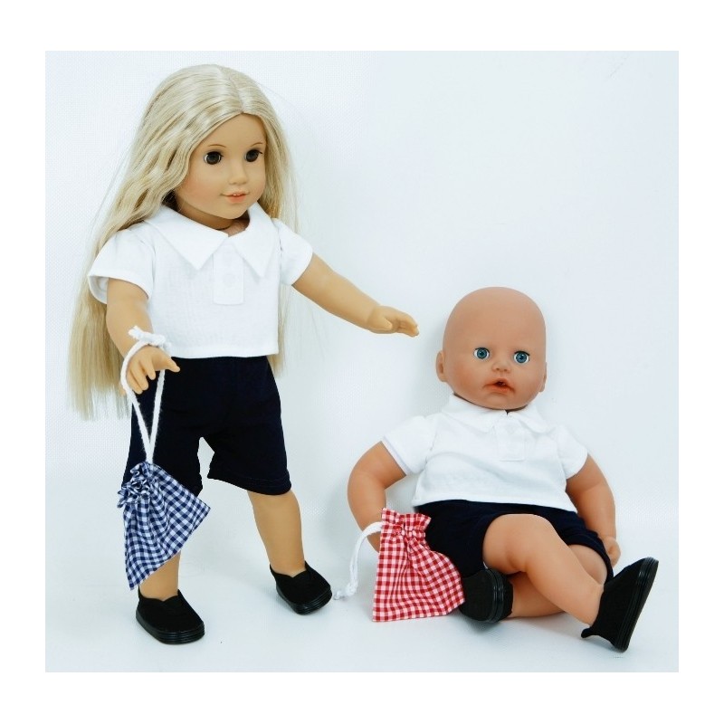 Dolls Navy P.E. Shorts