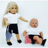 Dolls Navy P.E. Shorts