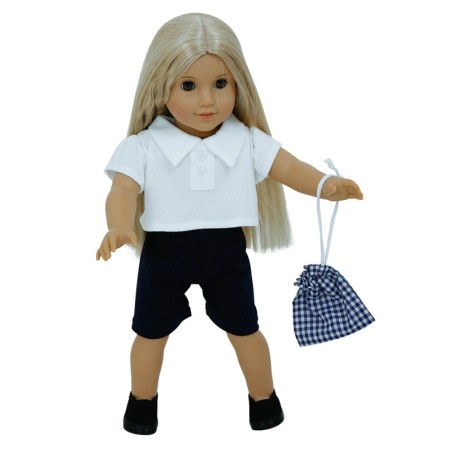 Dolls Navy P.E. Shorts