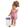 Pink Flower Romper Suit