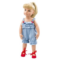 New Pale Blue Ruffled Sunsuit