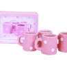 Set of Four Ceramic Mugs