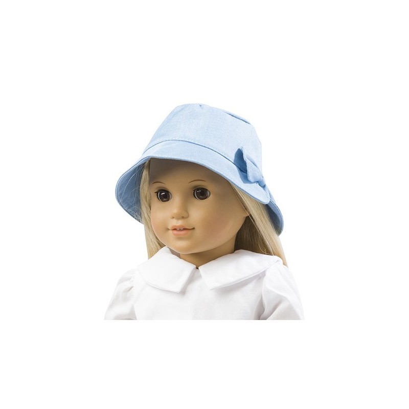 Blue Bow Hat