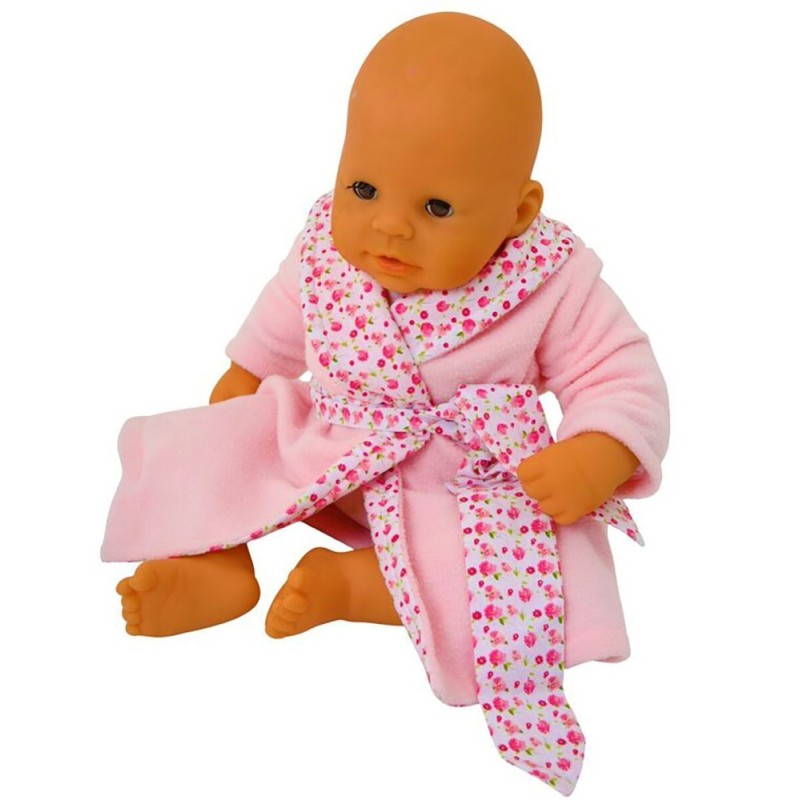 Pink Wrap Dressing Gown