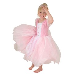 SECONDS QULITY ROSE PETAL FAIRY DRESS