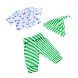 Three Piece Stripy Leggings Set for Luvabeau Doll