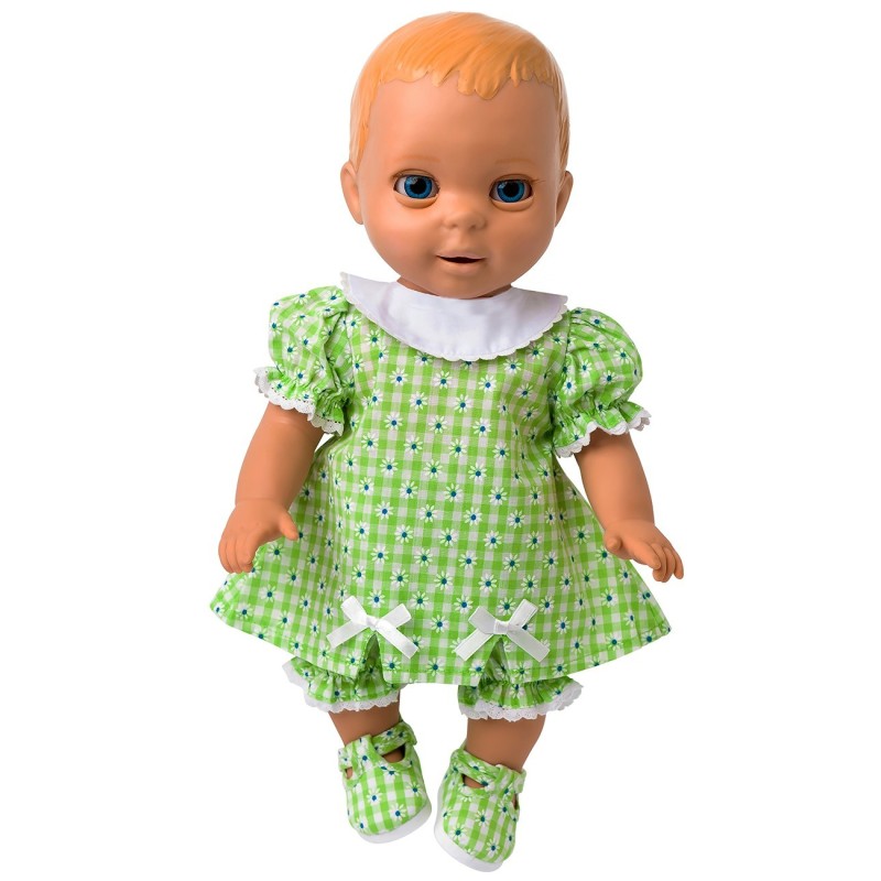 Newborn Luvabella  Daisy Bloomer and Shoes Set