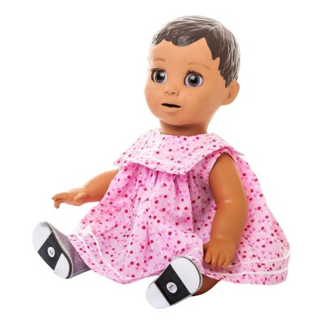 light pink swing dress