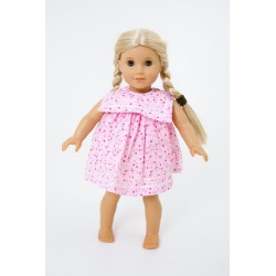 light pink swing dress