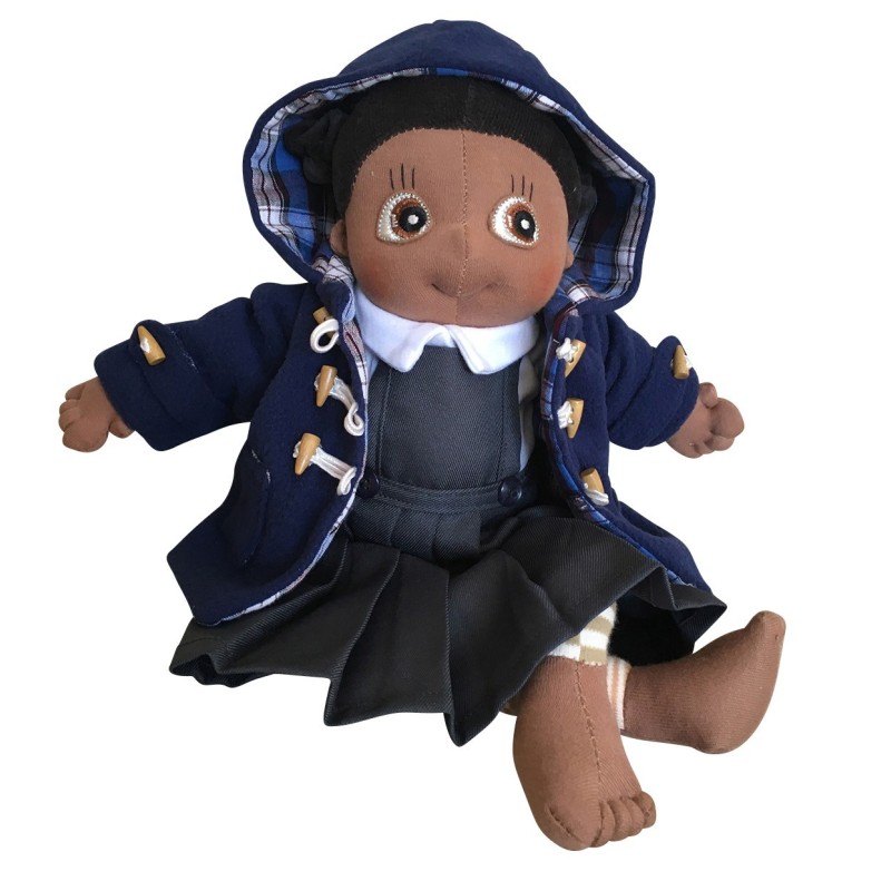 Rubens Barn Ecobuds doll duffle coat .