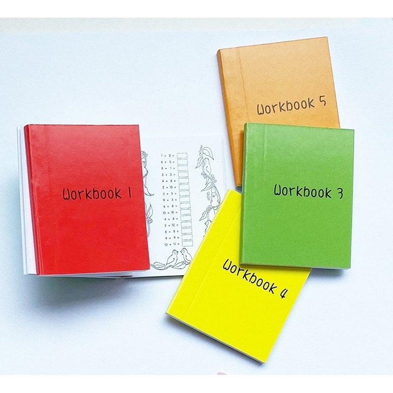 Set of 5 Mini School Workbooks