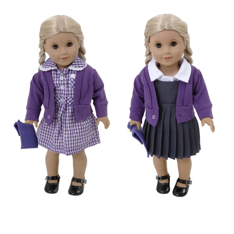 Purple Dolls School Cardigan