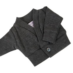 Grey Dolls School Cardigan