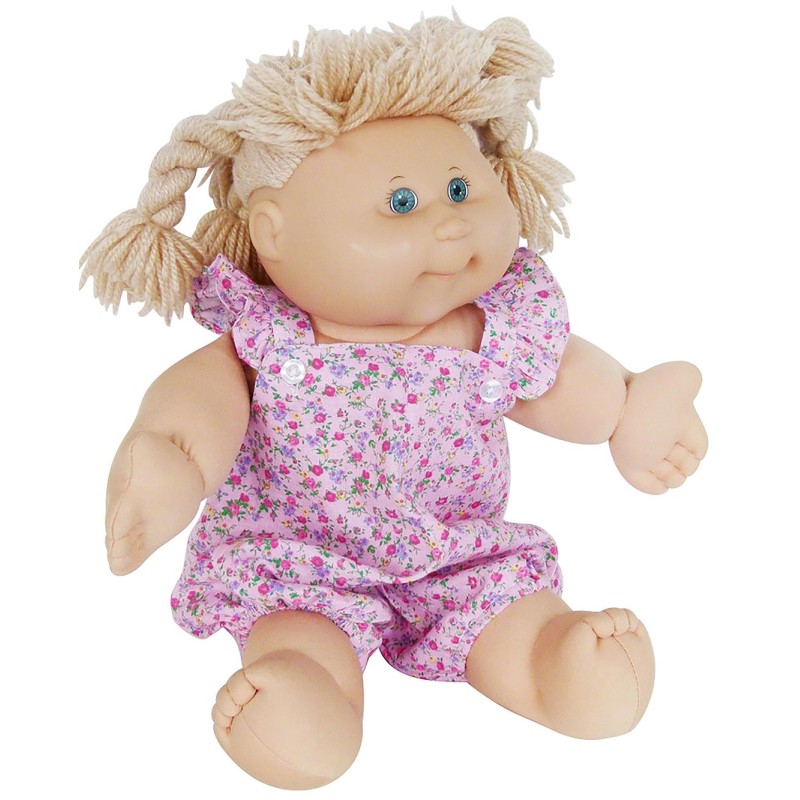 Pink Flower Sunsuit for Vintage Cabbage Patch Doll