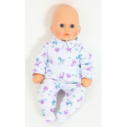 New Giraffe Fabric Baby Grow