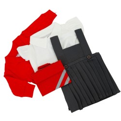 Red Winter School Uniform for Gotz Hannah