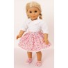 pink flower dolly doodle shoes