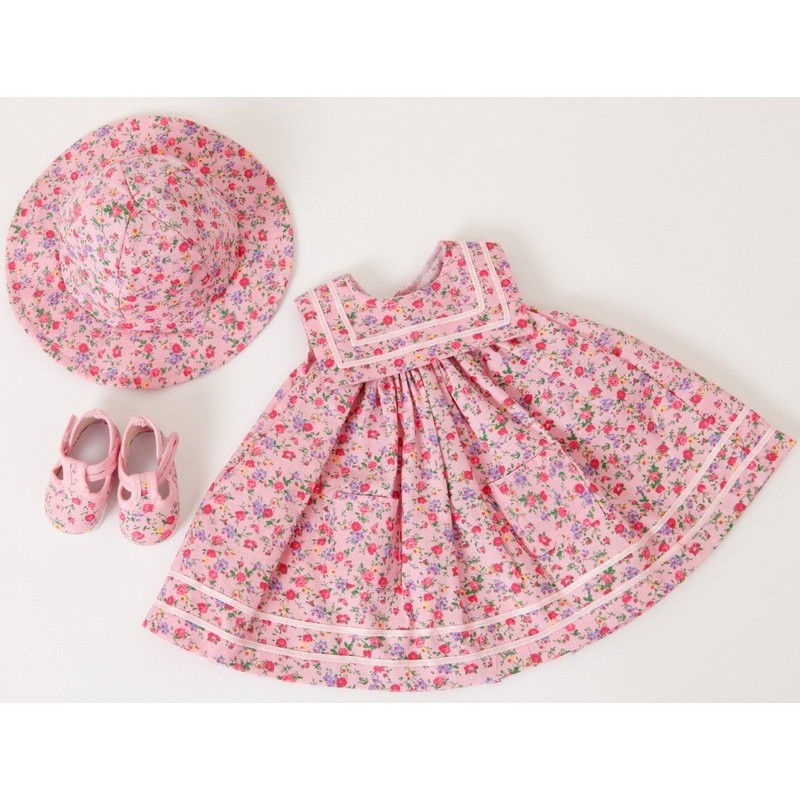 pink flower outfit and shoes for sasha